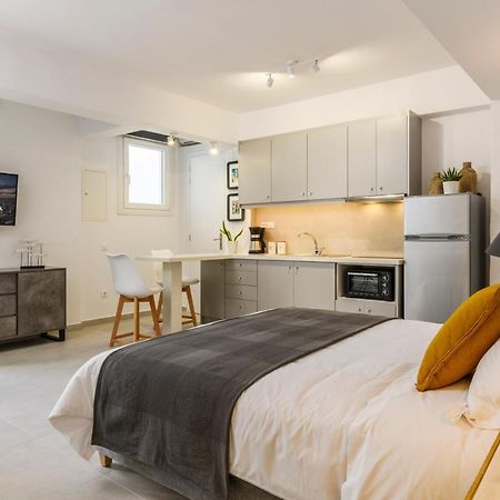 Blueisla Grey Studio Town Mykonos Mykonos Town Bagian luar foto