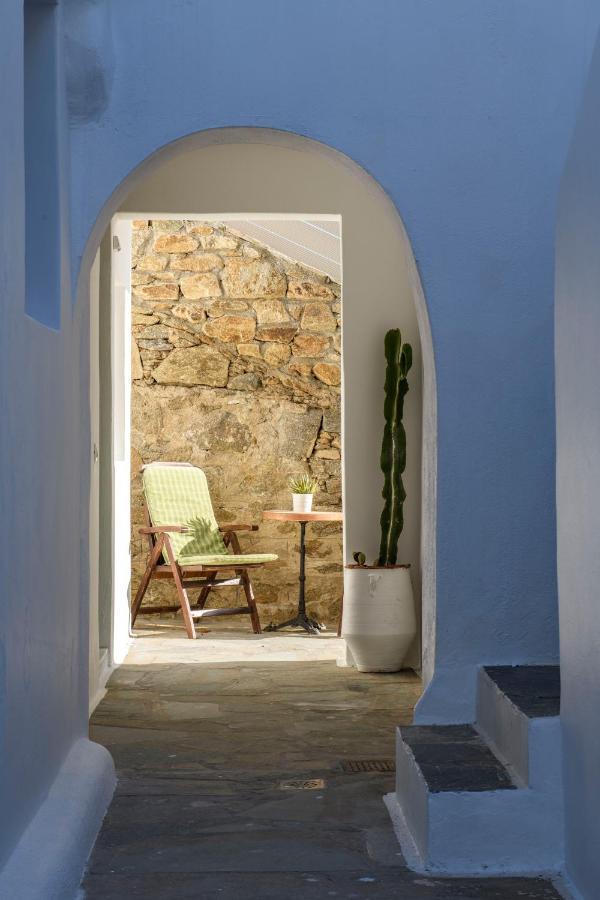 Blueisla Grey Studio Town Mykonos Mykonos Town Bagian luar foto