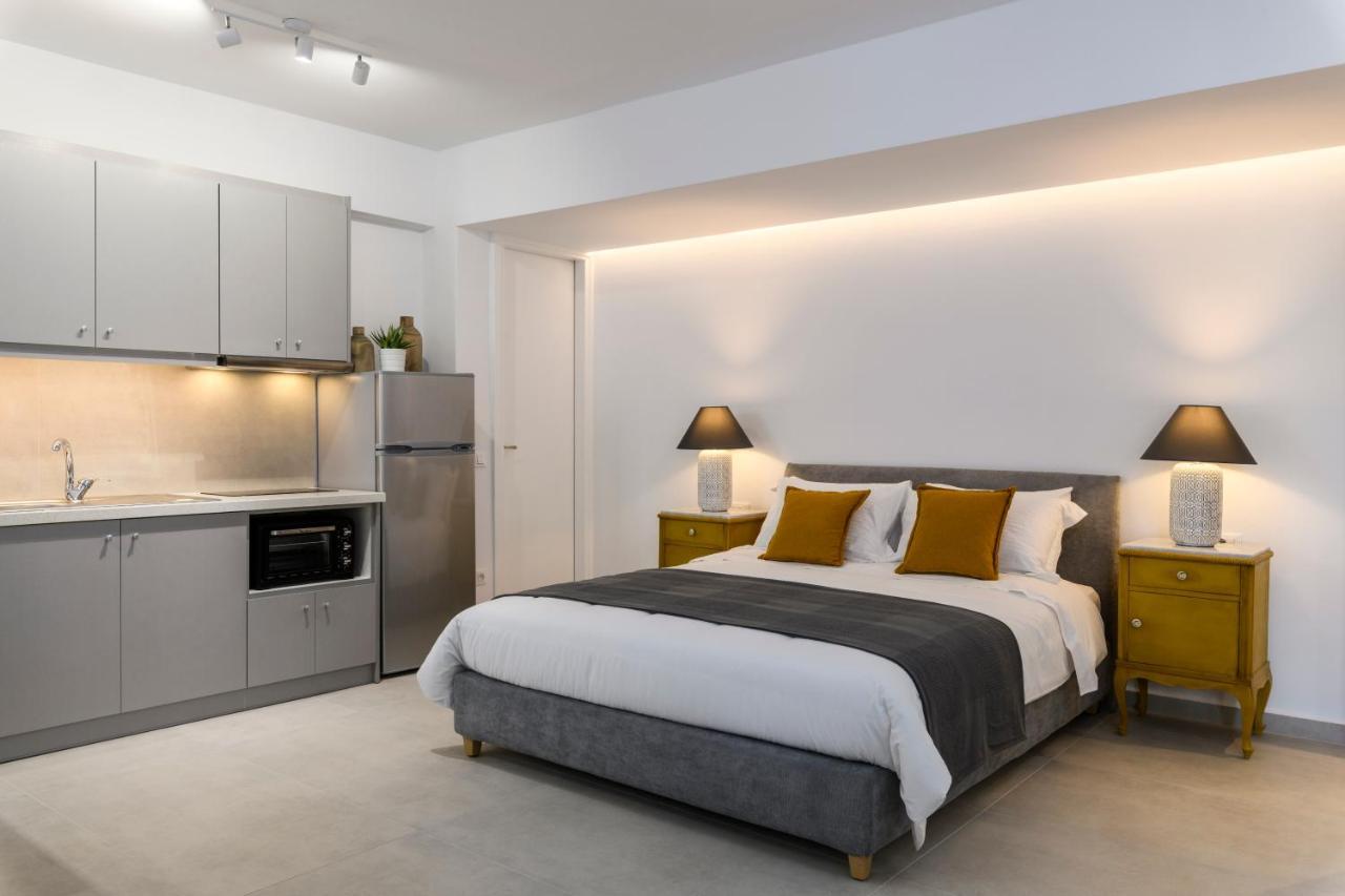 Blueisla Grey Studio Town Mykonos Mykonos Town Bagian luar foto